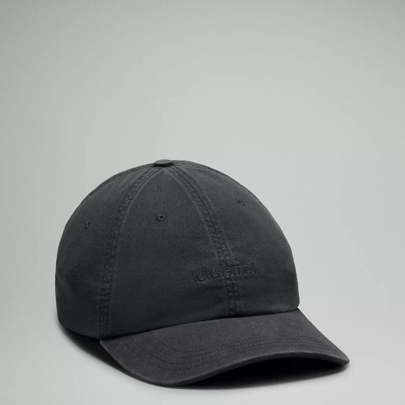 Lululemon Unisex Classic Ball Cap Wash- Dilute Wash Black - Picture 3 of 5